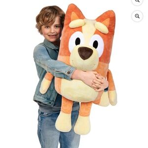 Orange and Cream Plush Toy